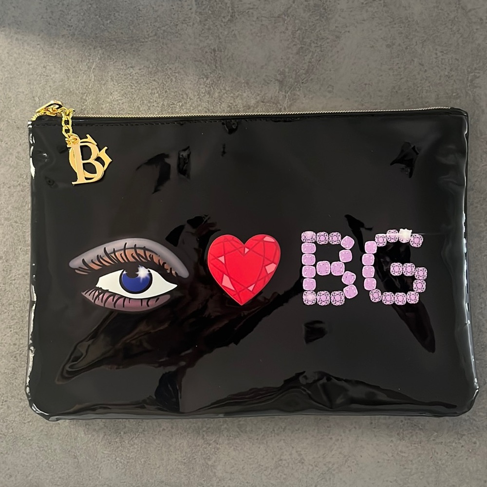 Bergdorf Goodman Lisa Bayer Cosmetics bag.
